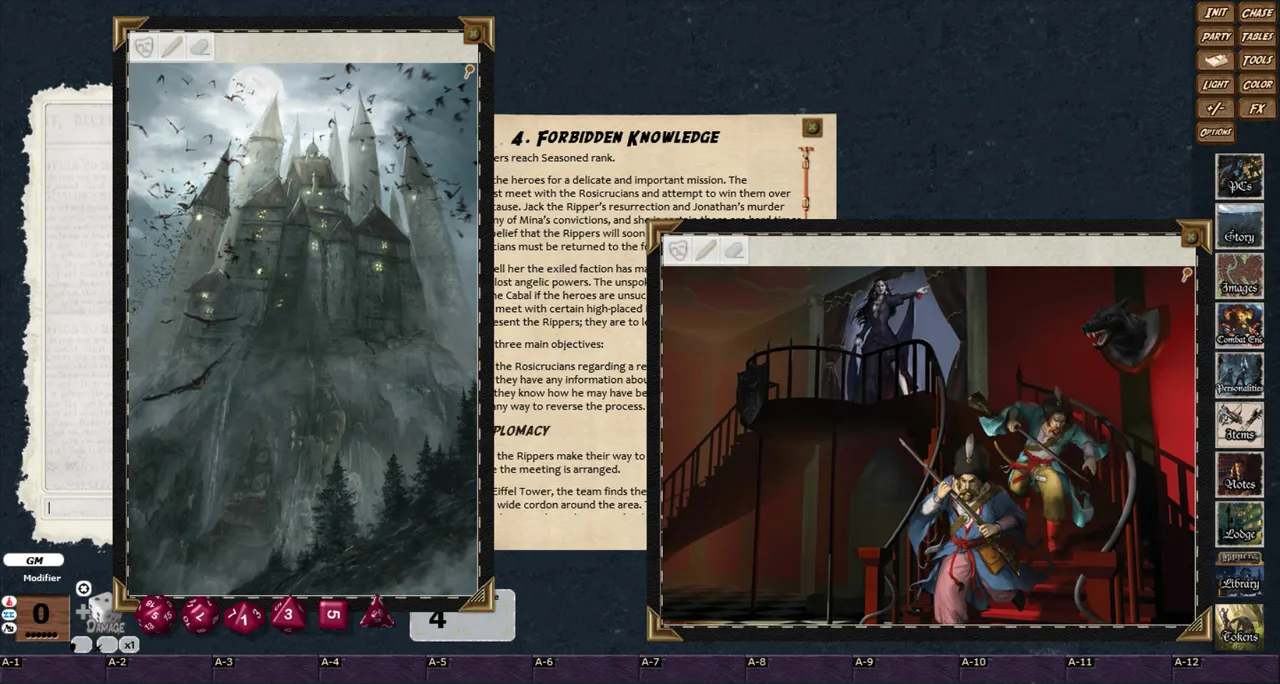 Fantasy Grounds - Savage Worlds - Rippers Resurrected: Game Master's Handbook Screenshot 2