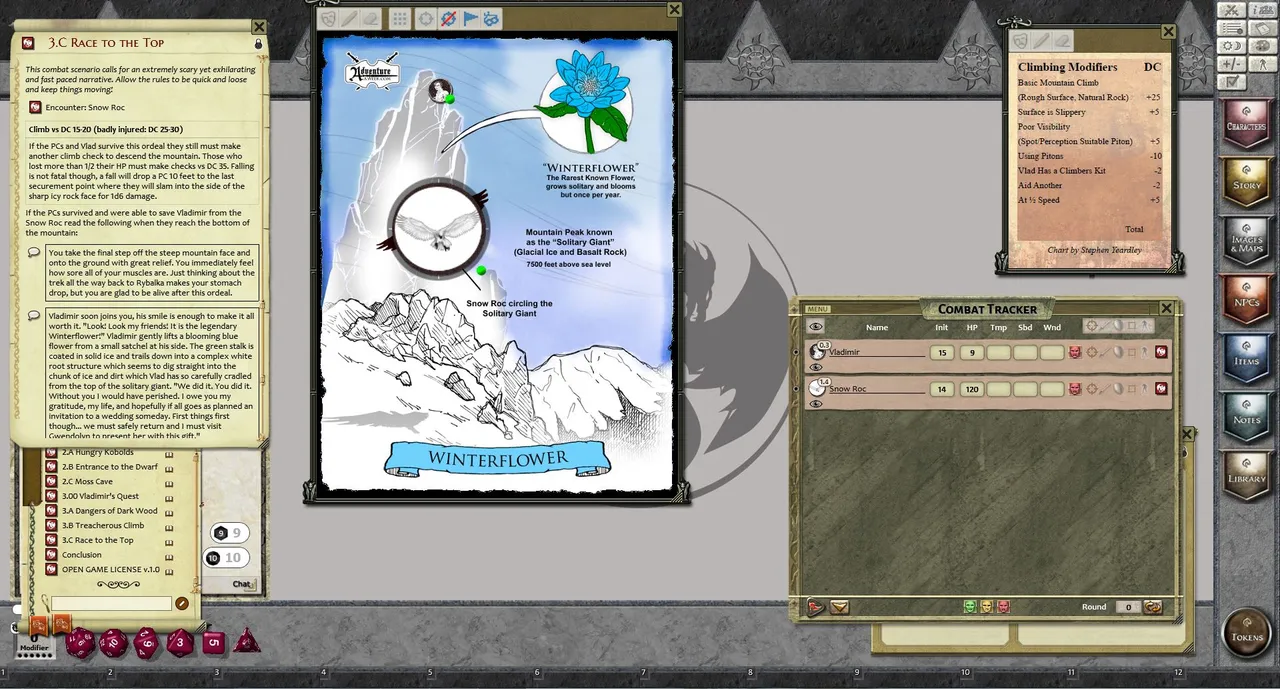 Fantasy Grounds - A05: Winter Flower (PFRPG) Screenshot 0