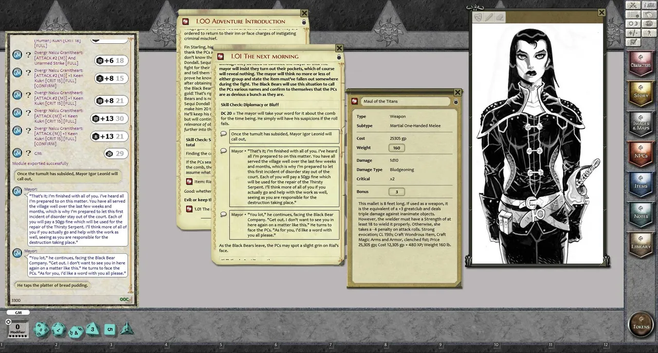Fantasy Grounds - A06: Bear Trouble (PFRPG) Screenshot 0