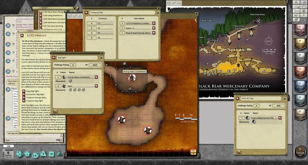 Fantasy Grounds - A06: Bear Trouble (PFRPG) Screenshot 3