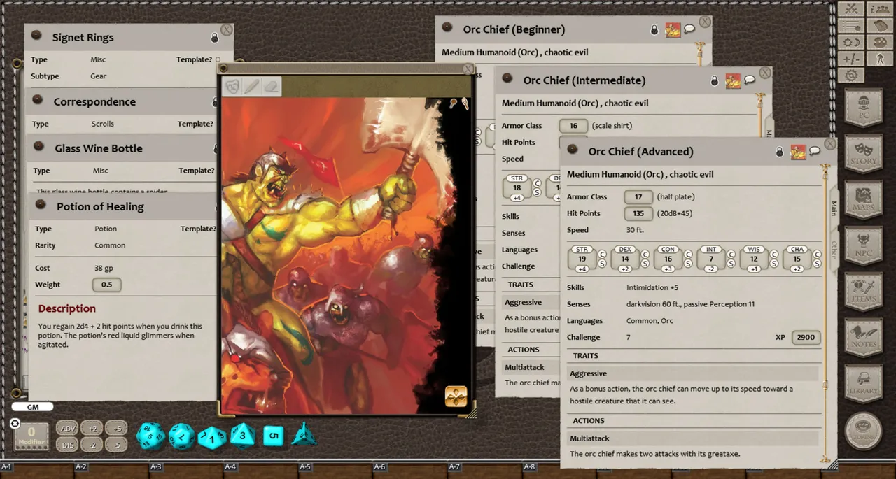 Fantasy Grounds - 5E: Heroes of High Fantasy: Greenskin Diplomacy Screenshot 2
