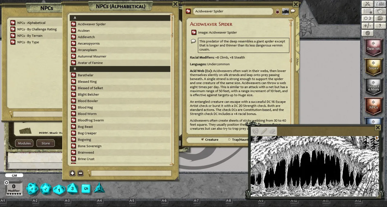 Fantasy Grounds - Malevolent & Benign (PFRPG) Screenshot 0