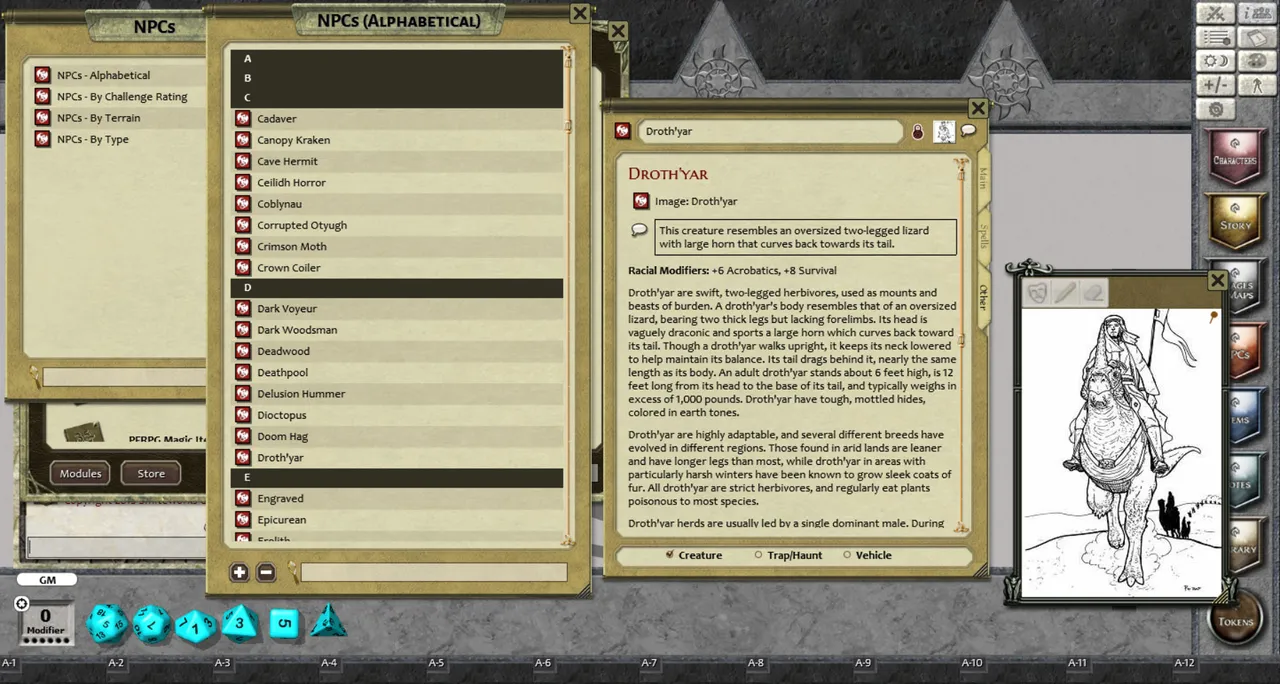 Fantasy Grounds - Malevolent & Benign (PFRPG) Screenshot 1