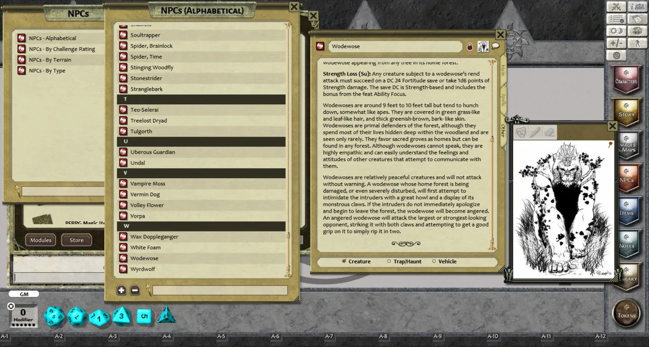 Fantasy Grounds - Malevolent & Benign (PFRPG) Screenshot 3