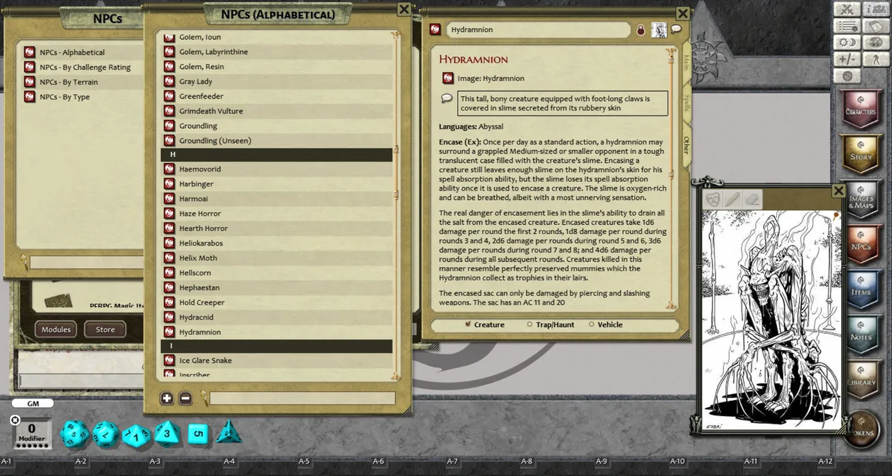 Fantasy Grounds - Malevolent & Benign (PFRPG) Screenshot 2