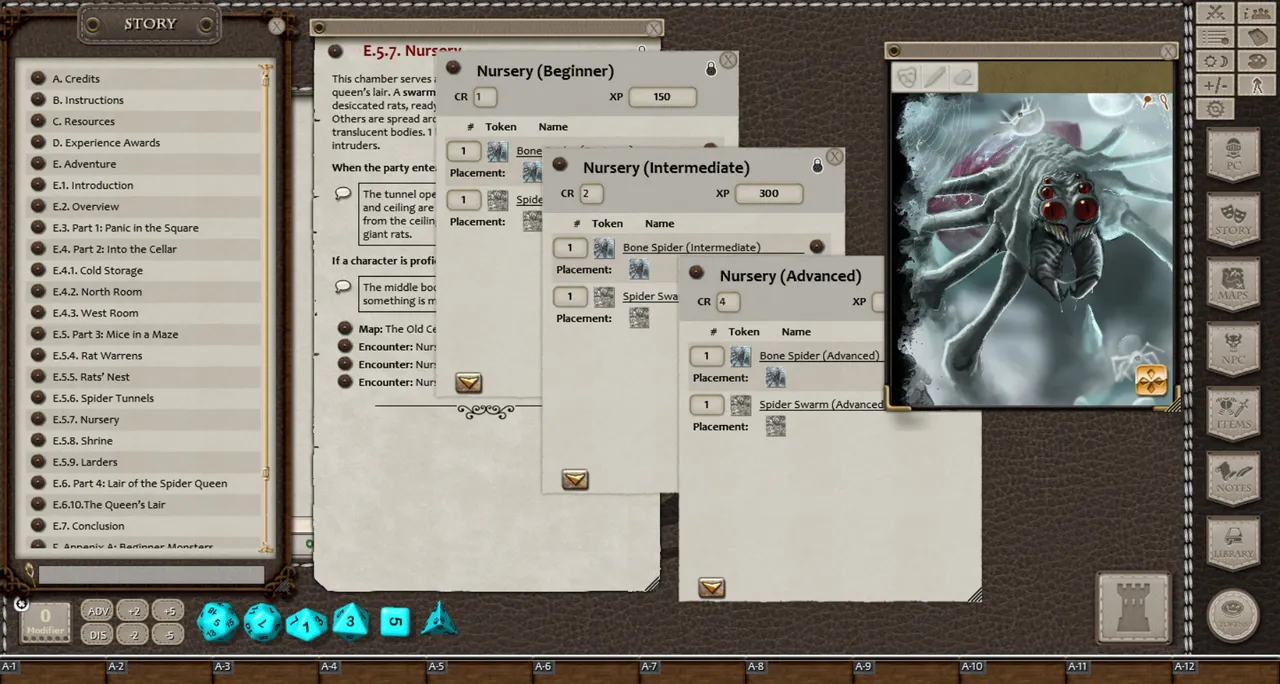 Fantasy Grounds - Heroes of High Fantasy: Creaking in the Dark (5E) Screenshot 2