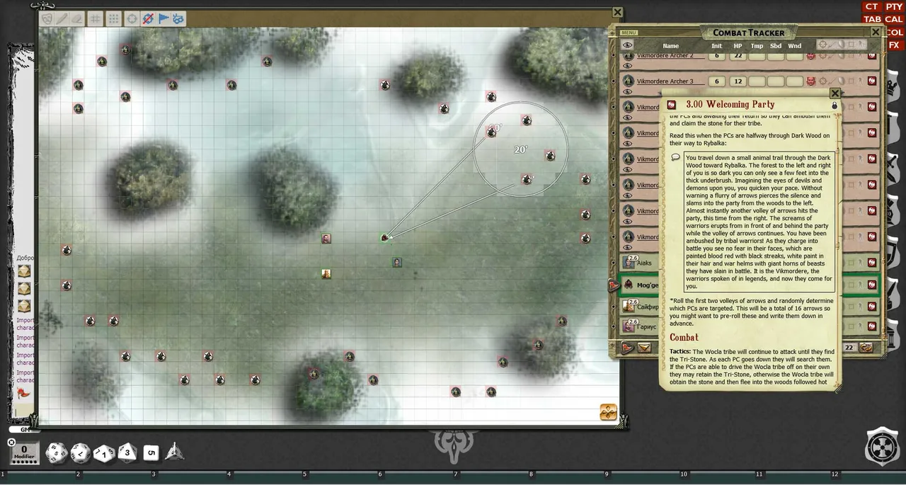 Fantasy Grounds - A08: Search For The Tri-Stone (PFRPG) Screenshot 1