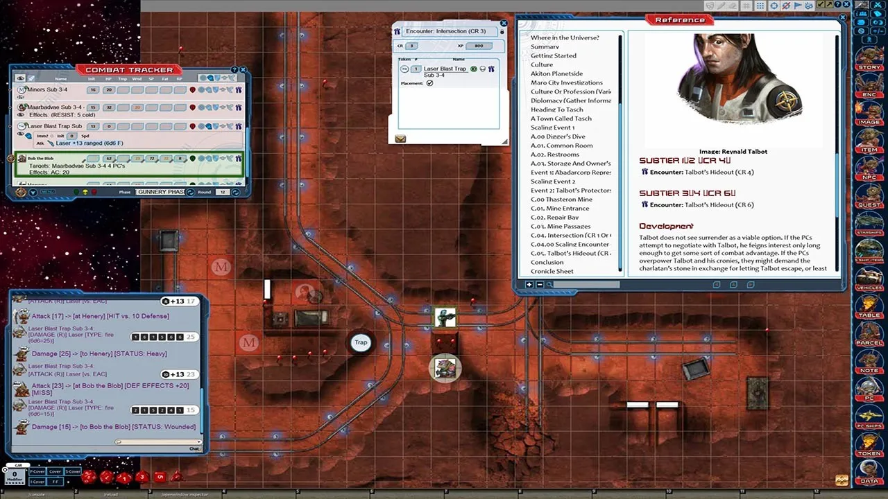 Fantasy Grounds - Starfinder RPG - Starfinder Society Scenario #1-02: Fugitive on the Red Planet Screenshot 3