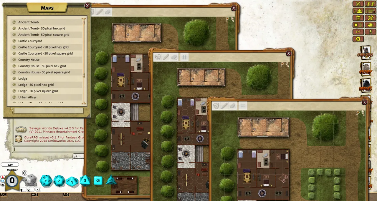 Fantasy Grounds - Rippers Resurrected Map Pack (Savage Worlds) Screenshot 2
