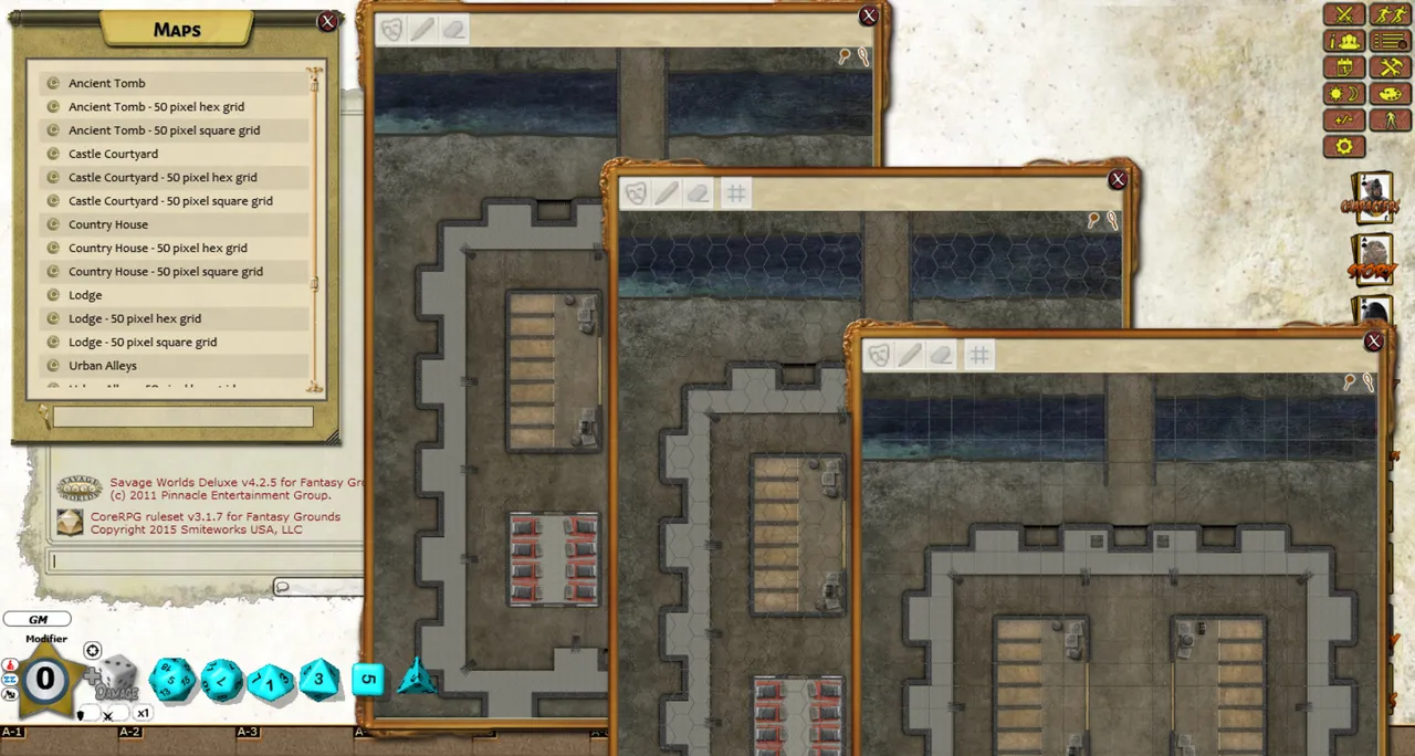 Fantasy Grounds - Rippers Resurrected Map Pack (Savage Worlds) Screenshot 0