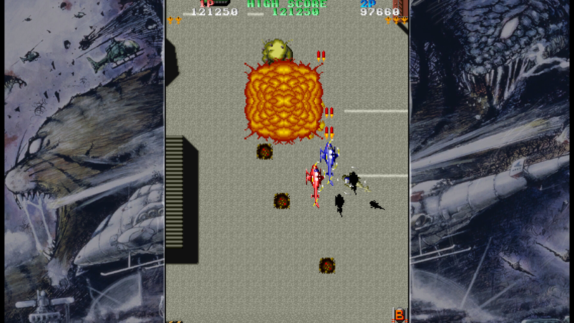 Twin Cobra Screenshot 2