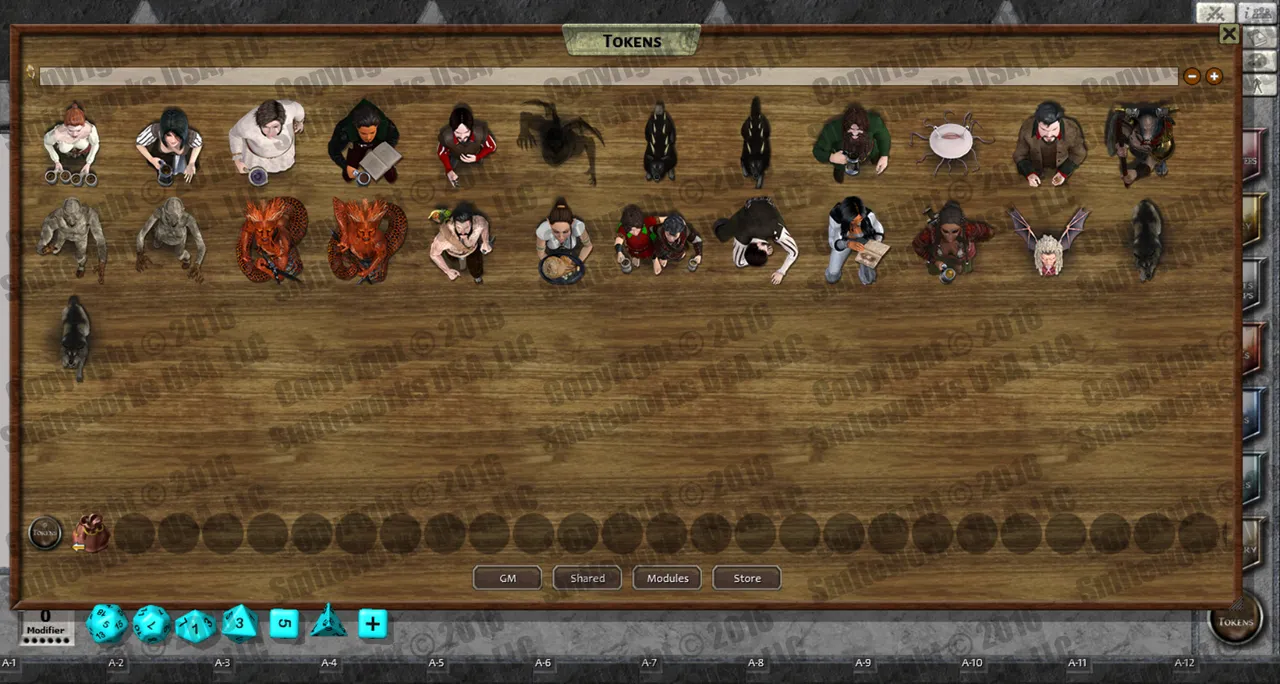 Fantasy Grounds - Darkwoulfe's Token Pack Volume 11 Screenshot 1