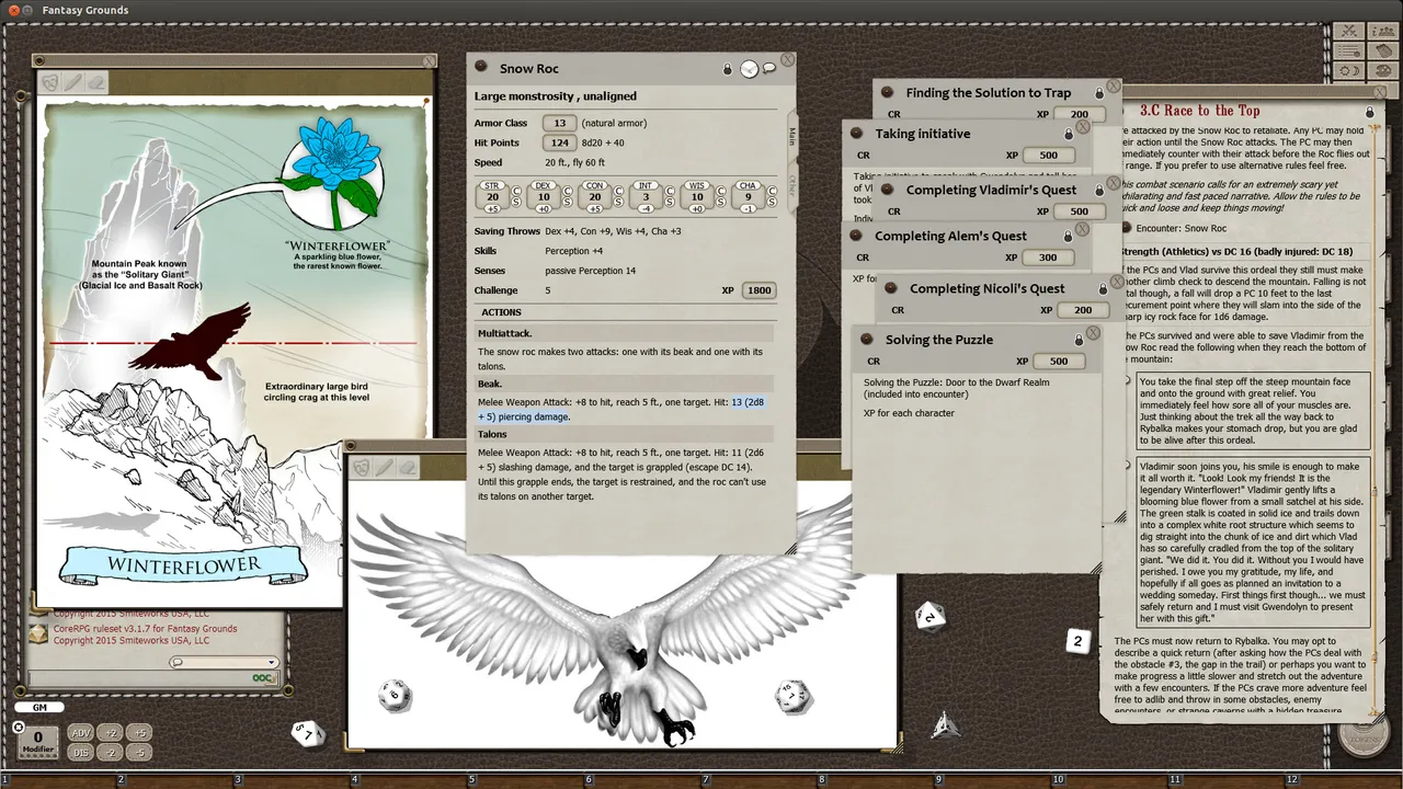 Fantasy Grounds - A05: Winterflower (5E) Screenshot 0