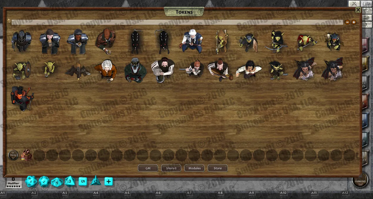 Fantasy Grounds - Darkwoulfe's Token Pack Volume 12 Screenshot 3