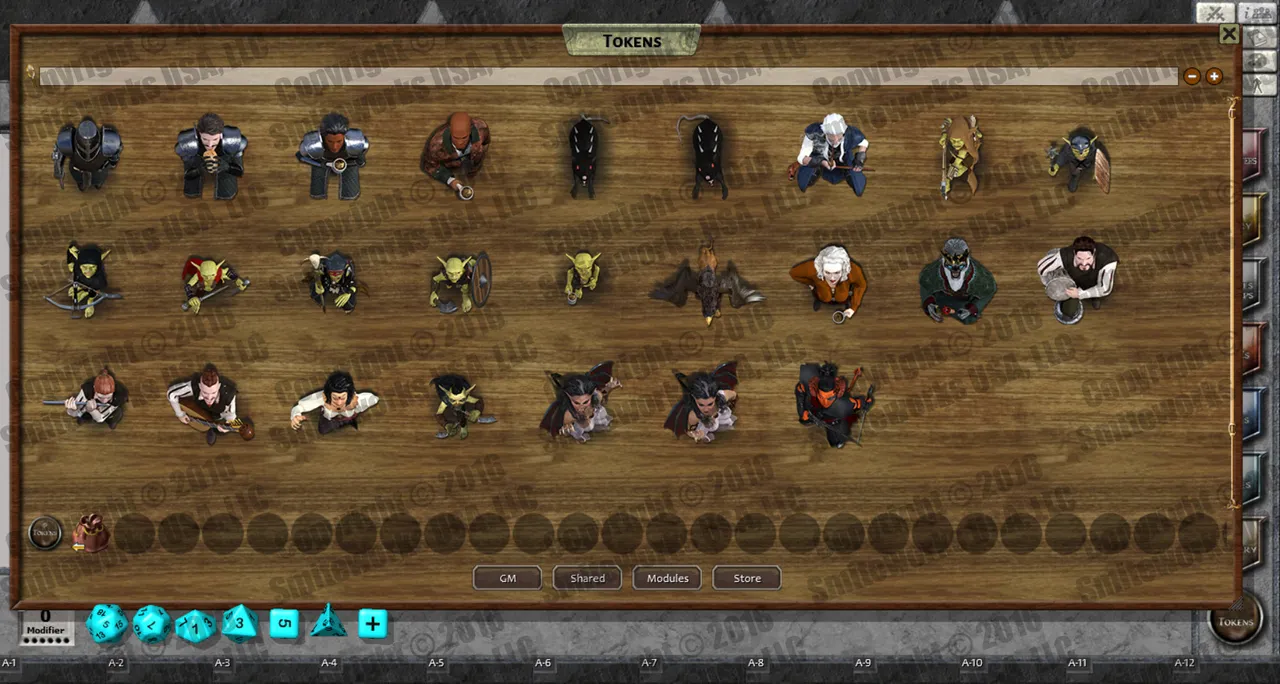 Fantasy Grounds - Darkwoulfe's Token Pack Volume 12 Screenshot 0