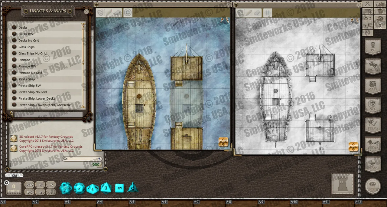 Fantasy Grounds - Fantastic Maps: Pirates! Screenshot 3