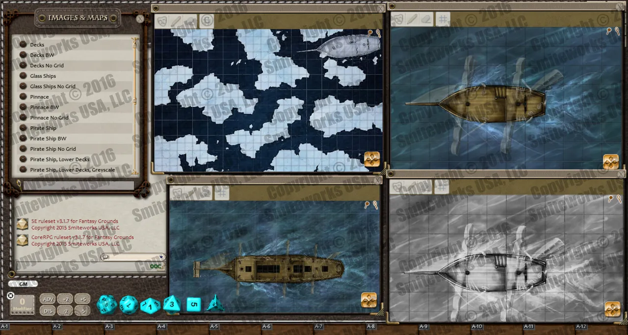Fantasy Grounds - Fantastic Maps: Pirates! Screenshot 1