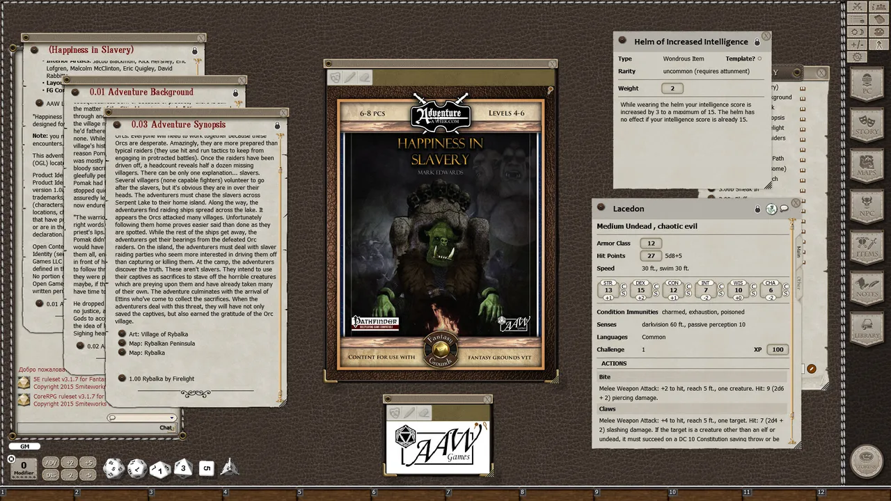 Fantasy Grounds - B02: Happiness in Slavery (5E) Screenshot 1