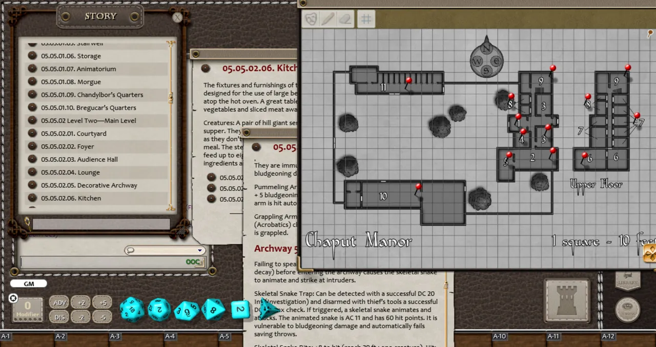 Fantasy Grounds - 5E: Quests of Doom Screenshot 2