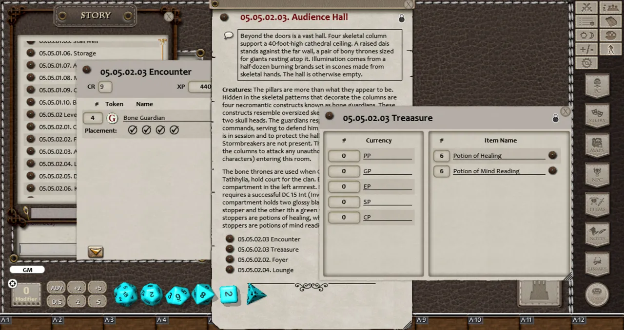 Fantasy Grounds - 5E: Quests of Doom Screenshot 1