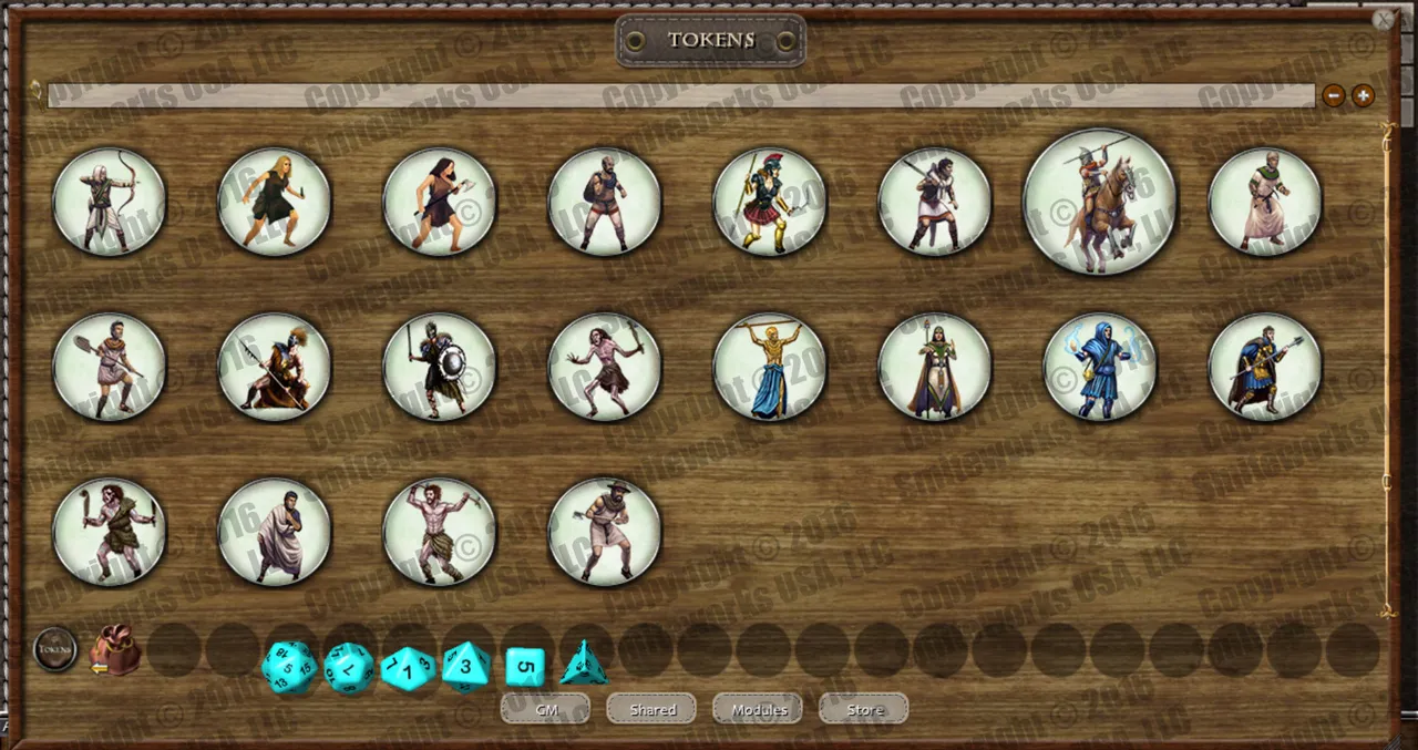 Fantasy Grounds - New Gods of Mankind - Anointed: Token Pack - Villagers of Naalrinnon Screenshot 3