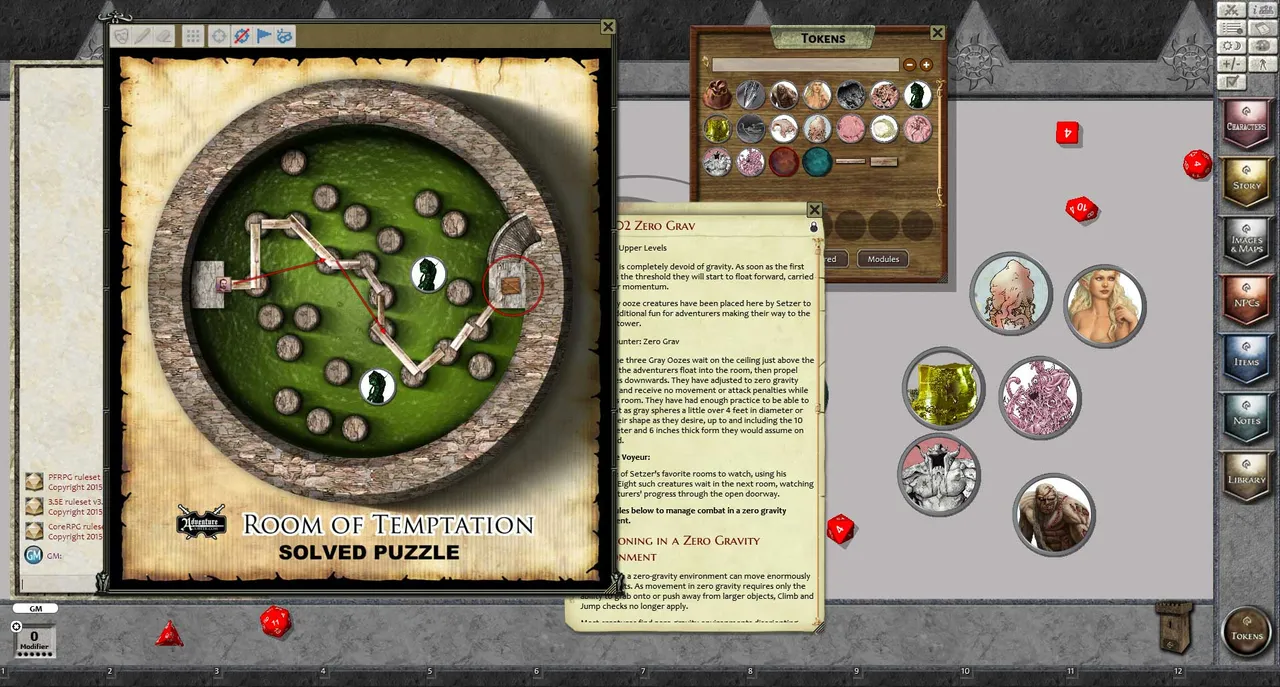 Fantasy Grounds - A09: Rogue Wizard (PFRPG) Screenshot 1