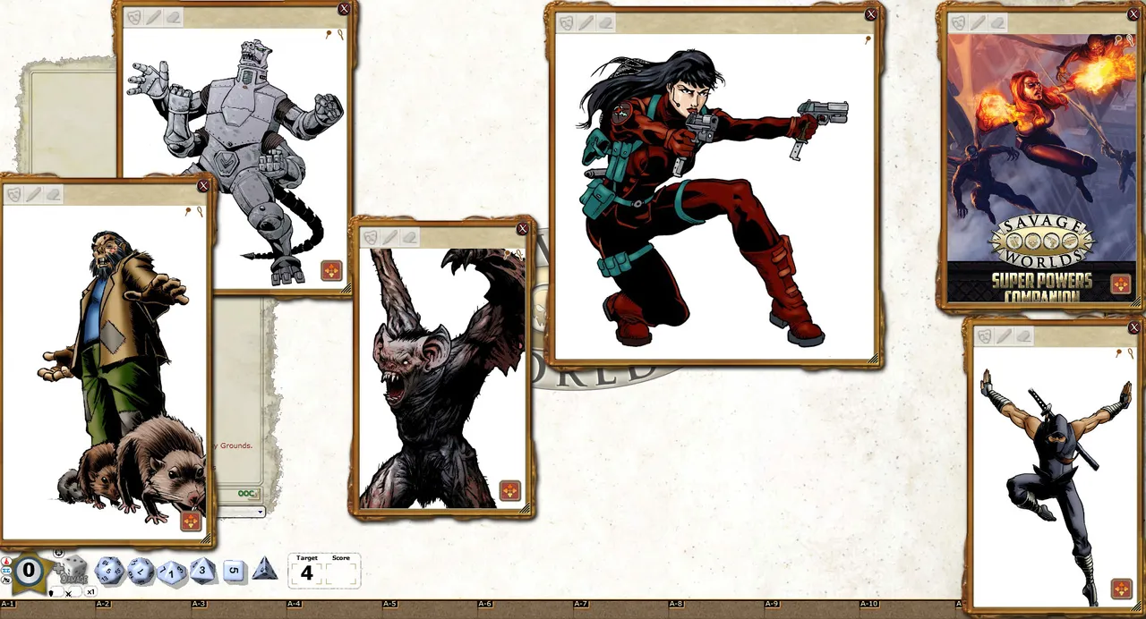Fantasy Grounds - Super Powers Companion: 2nd Edition (Savage Worlds) Screenshot 0