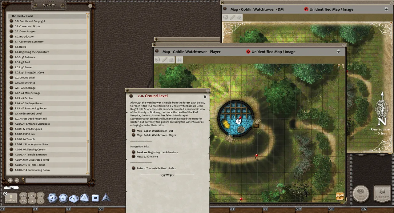 Fantasy Grounds - The Invisible Hand (5E) Screenshot 3