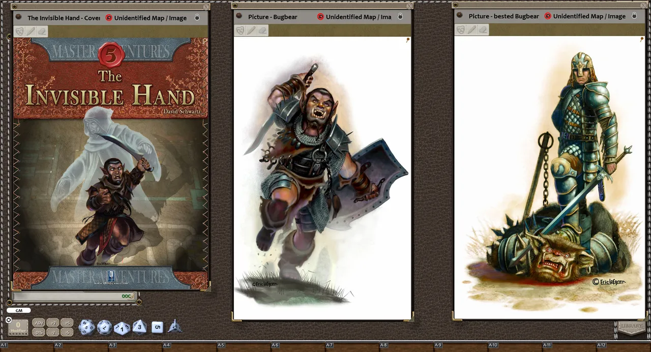 Fantasy Grounds - The Invisible Hand (5E) Screenshot 1