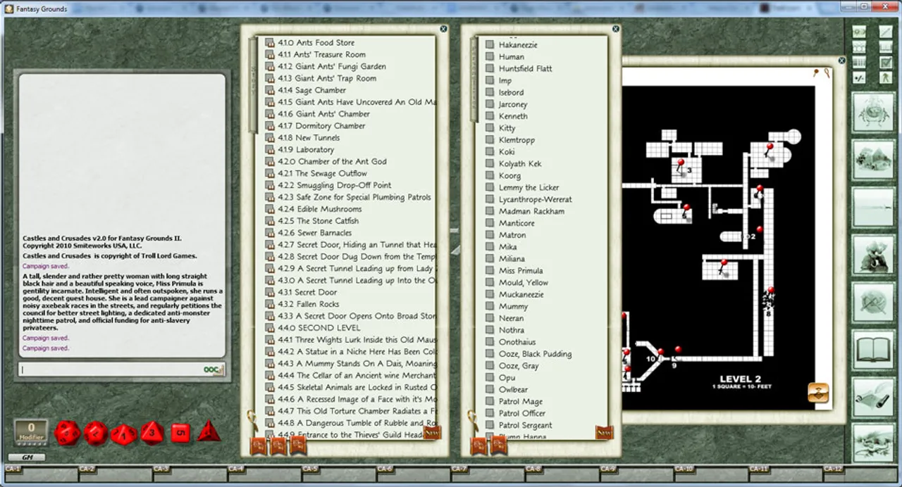 Fantasy Grounds - Castles & Crusades: Town of Kalas Screenshot 3