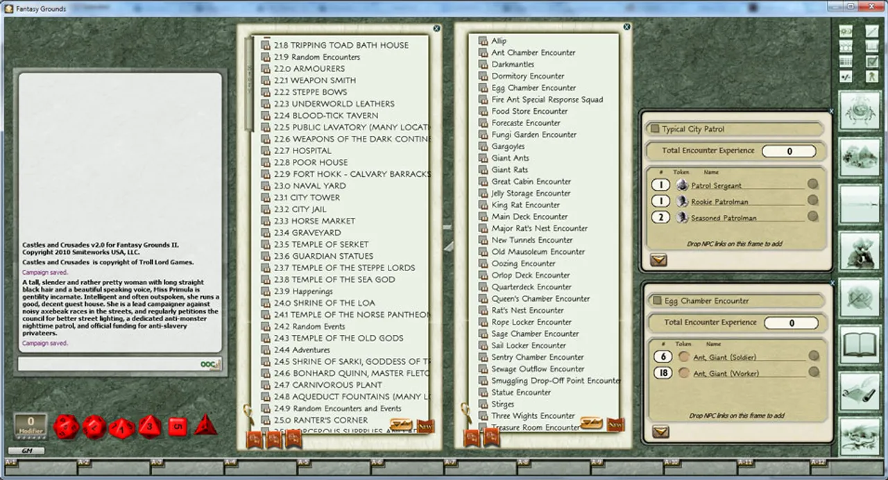 Fantasy Grounds - Castles & Crusades: Town of Kalas Screenshot 4