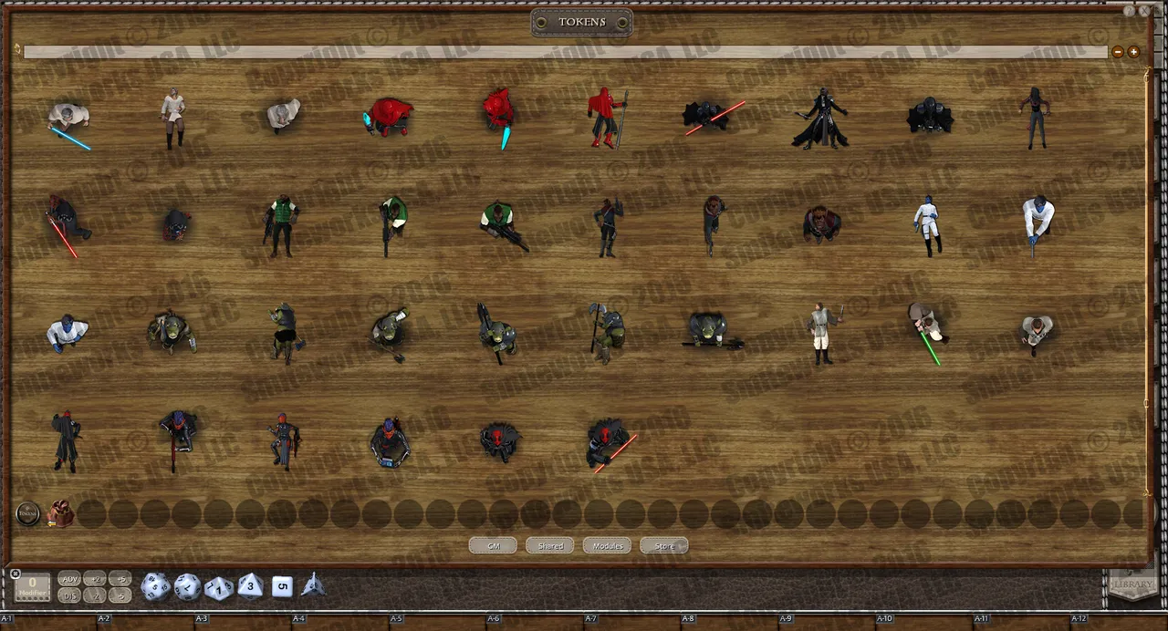 Fantasy Grounds - Darkwoulfe's Token Pack Volume 18 Screenshot 0