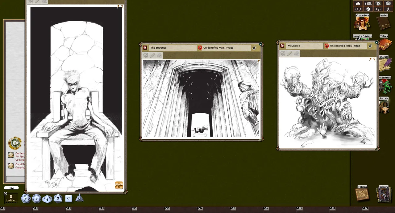 Fantasy Grounds - C&C: A9 The Helm of Night Screenshot 3