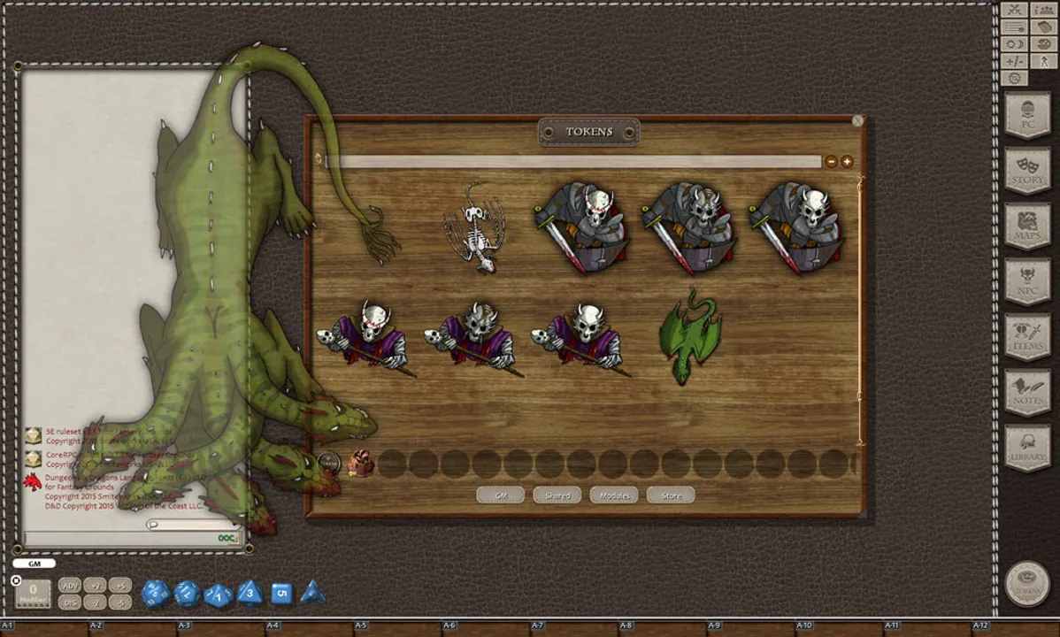 Fantasy Grounds - Graemation: Other Dragons (Token Pack) Screenshot 1