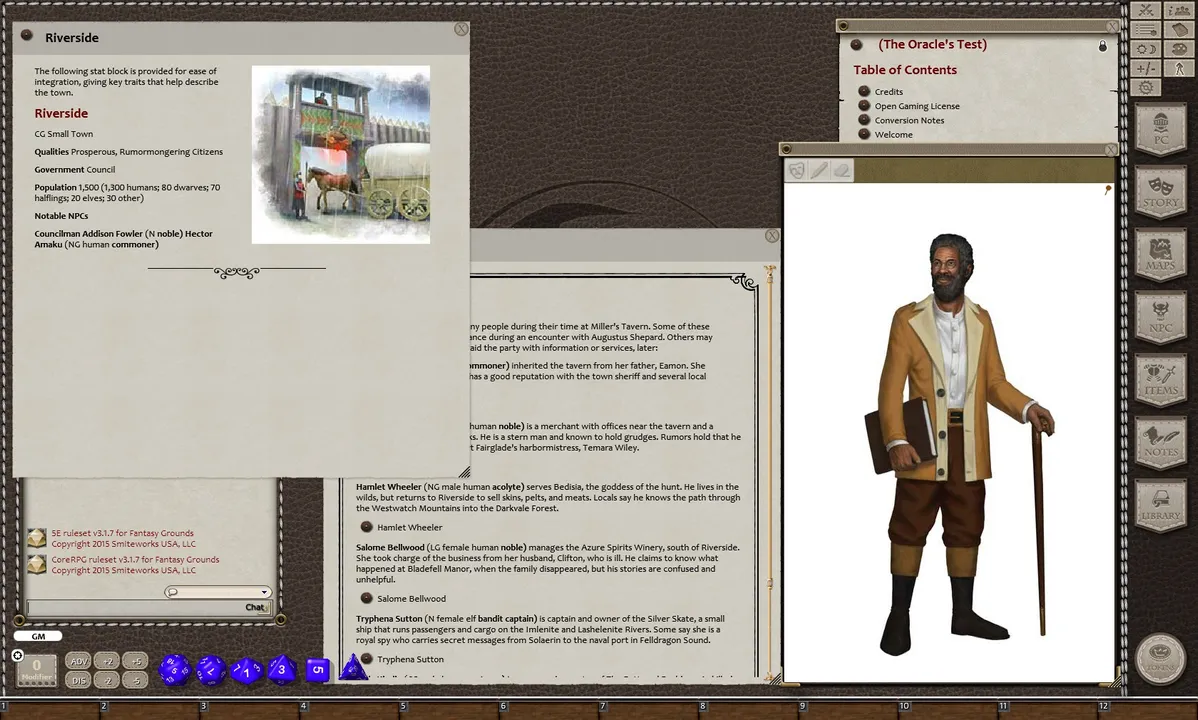 Fantasy Grounds - Trail of the Apprentice: The Oracle's Test Screenshot 1