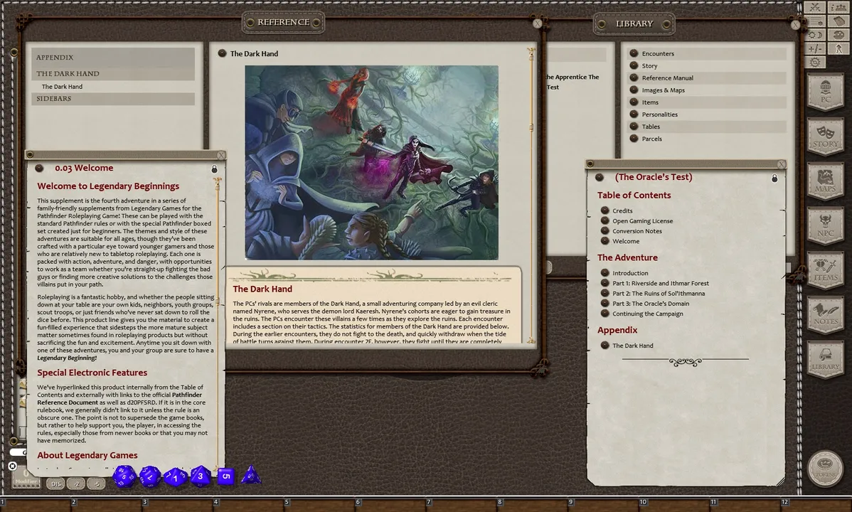 Fantasy Grounds - Trail of the Apprentice: The Oracle's Test Screenshot 0
