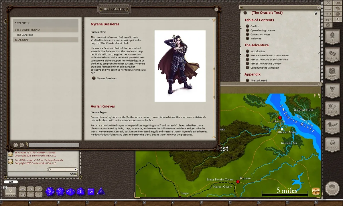 Fantasy Grounds - Trail of the Apprentice: The Oracle's Test Screenshot 2
