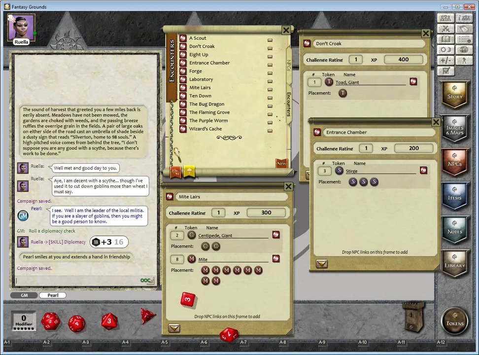 Fantasy Grounds - One on One Adventures #14: A Sickness in Silverton (PFRPG) Screenshot 2
