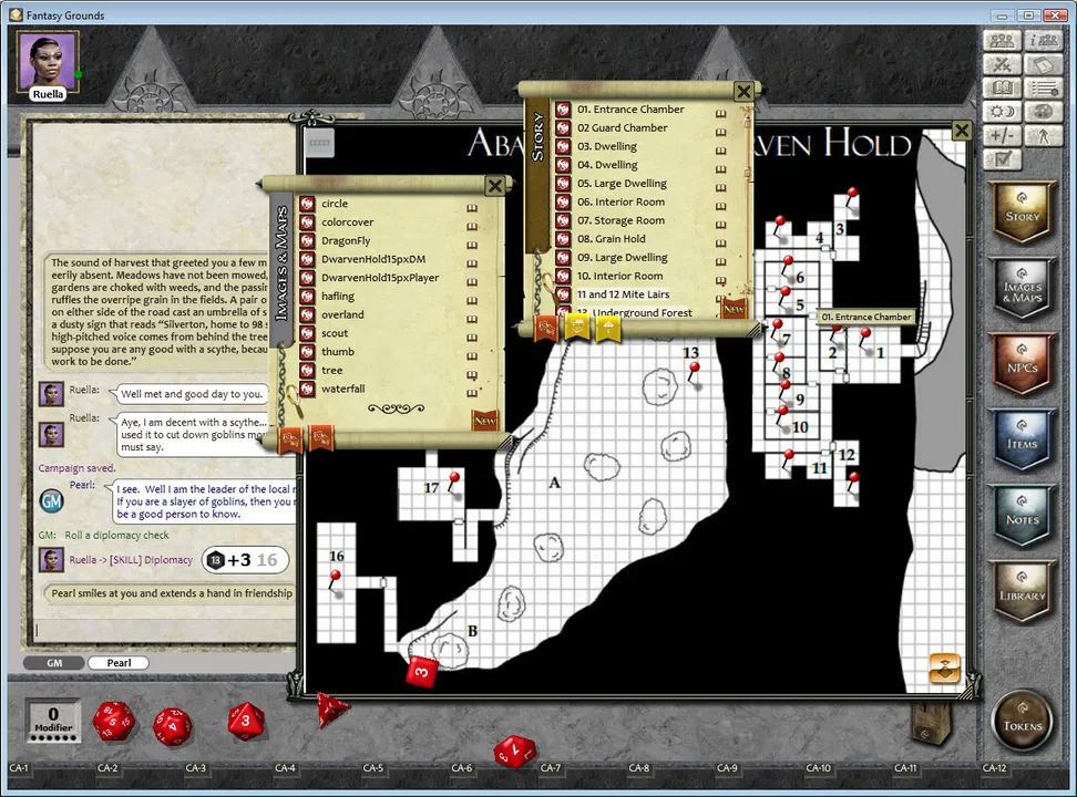 Fantasy Grounds - One on One Adventures #14: A Sickness in Silverton (PFRPG) Screenshot 1