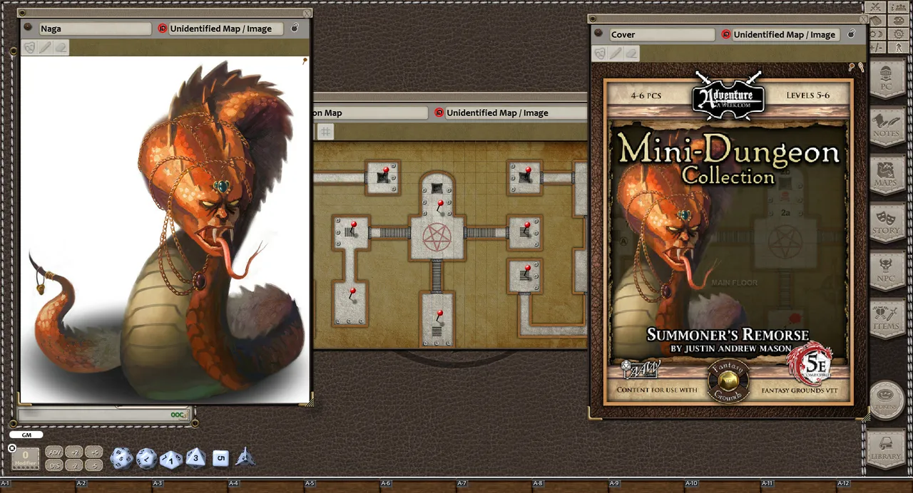 Fantasy Grounds - Mini-Dungeon #004: Summoner's Remorse (5E) Screenshot 3