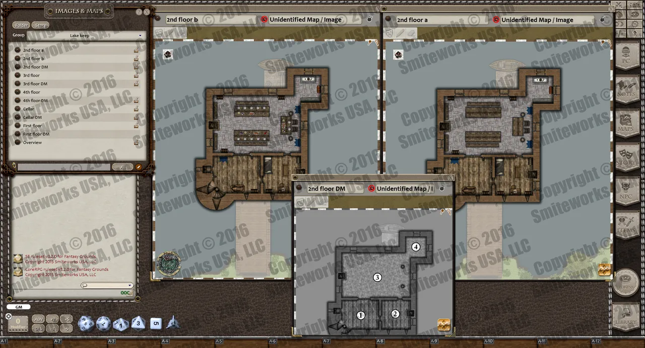 Fantasy Grounds - Map Pack: Lake Keep Screenshot 3