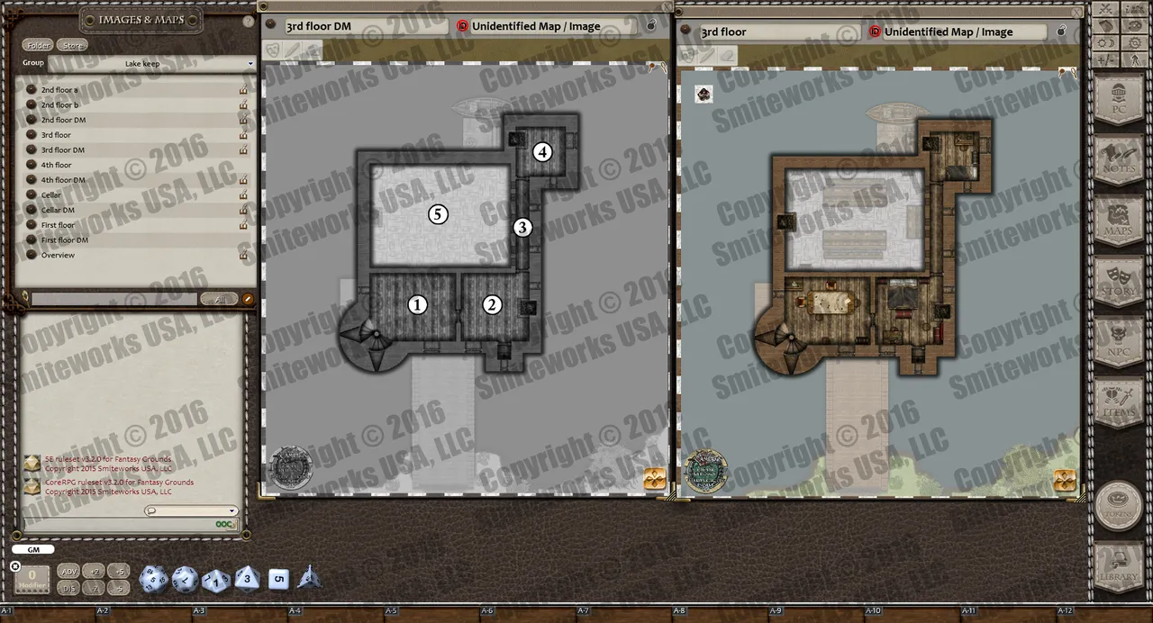 Fantasy Grounds - Map Pack: Lake Keep Screenshot 2