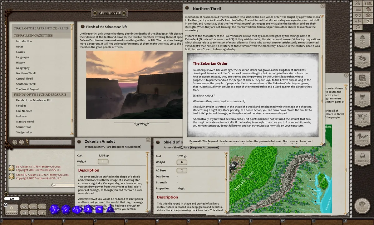 Fantasy Grounds - Trail of the Apprentice: The Wizard's Dungeon (5E) Screenshot 0