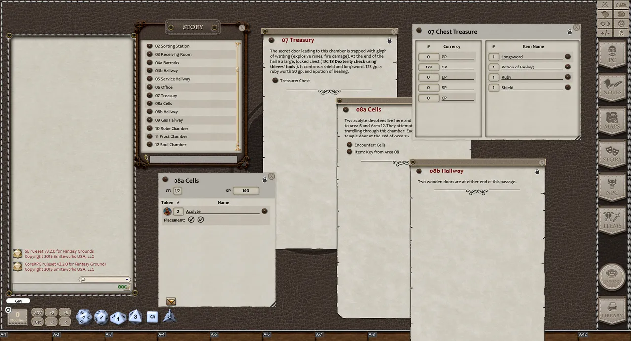 Fantasy Grounds - Mini-Dungeon #005: The Soularium (5E) Screenshot 0