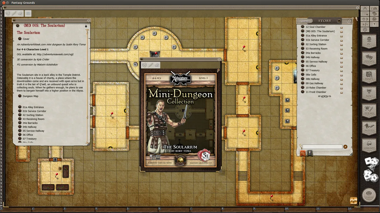 Fantasy Grounds - Mini-Dungeon #005: The Soularium (5E) Screenshot 3