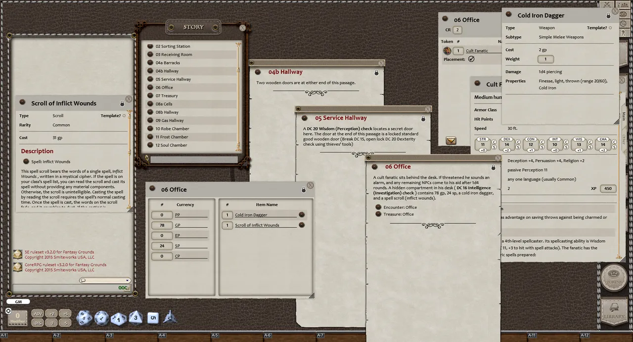 Fantasy Grounds - Mini-Dungeon #005: The Soularium (5E) Screenshot 2