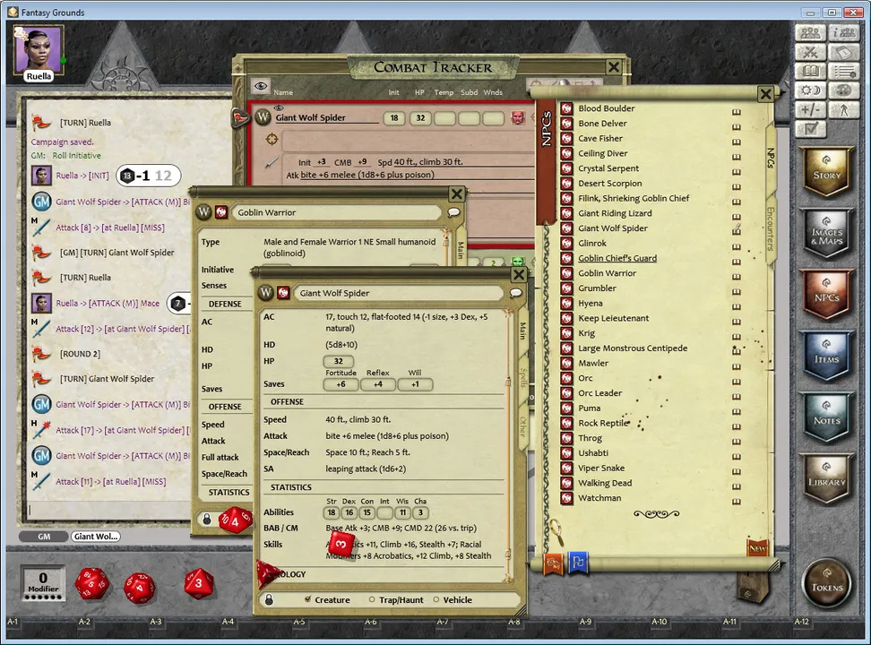 Fantasy Grounds - 1 on 1 Adventures #12: Journey into Riddle Canyon (PFRPG) Screenshot 3