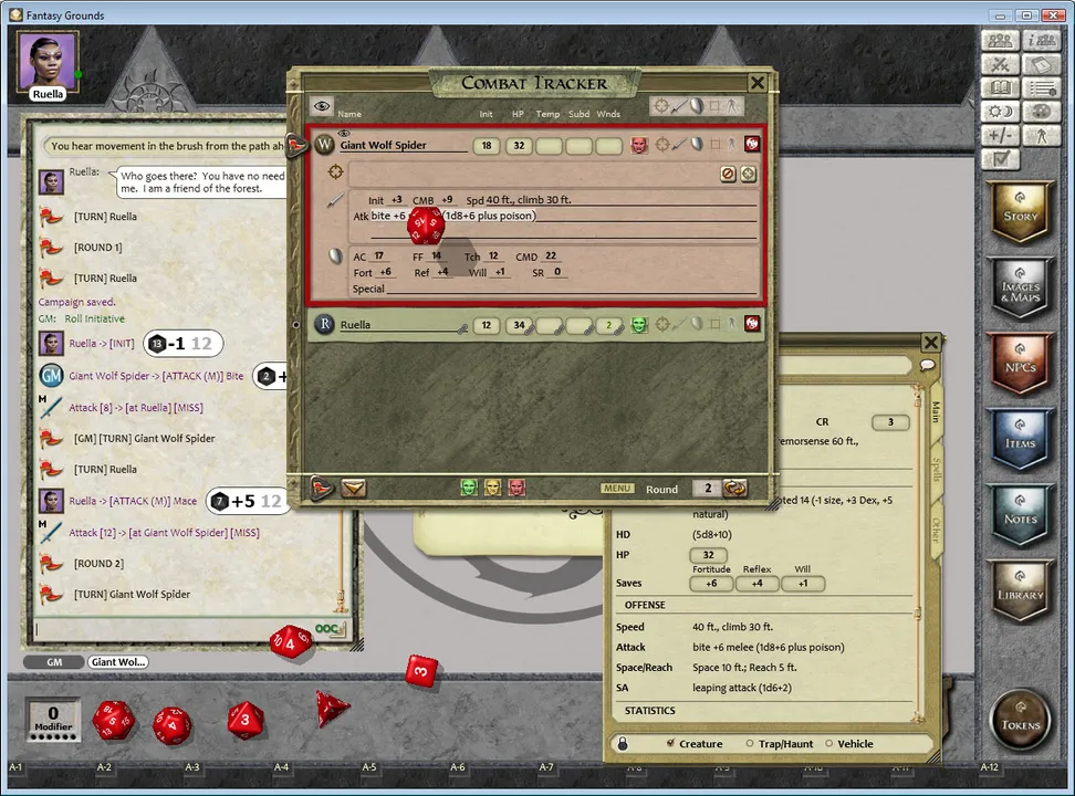Fantasy Grounds - 1 on 1 Adventures #12: Journey into Riddle Canyon (PFRPG) Screenshot 2