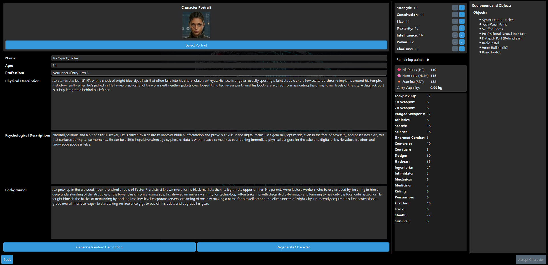 RolemIAster Screenshot 5