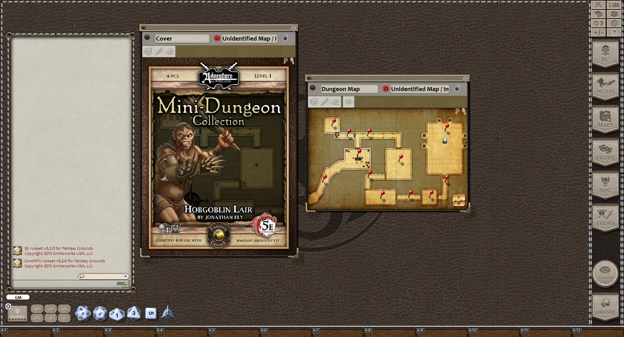 Fantasy Grounds - Mini-Dungeon Collection: Hobgoblin Lair (5E) Screenshot 3